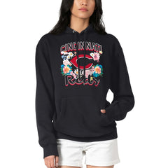 Cincinnati Reds G-III 4Her by Carl Banks Women's Flowers Graphic Pullover Hoodie - MLB Hoodies