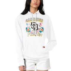 San Diego Padres G-III 4Her by Carl Banks Women's Flowers Graphic Pullover Hoodie - MLB Hoodies