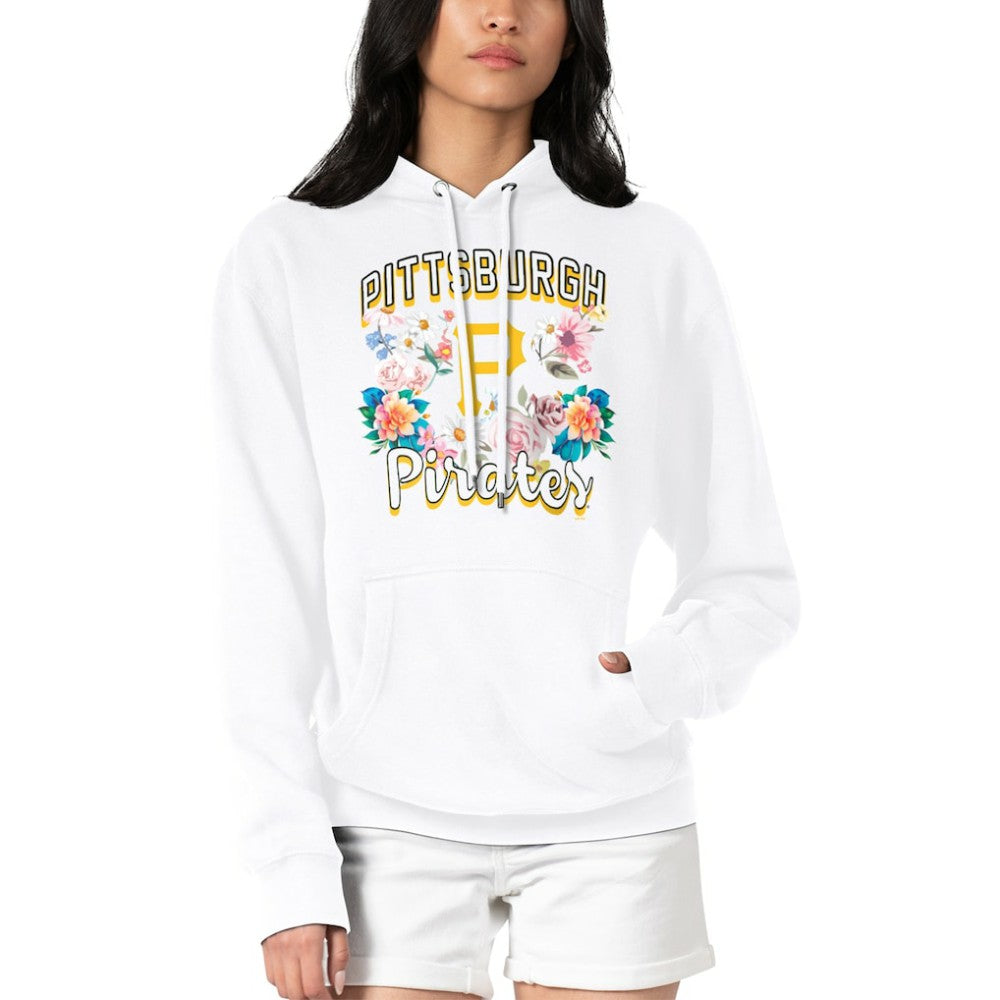 Pittsburgh Pirates G-III 4Her by Carl Banks Women's Flowers Graphic Pullover Hoodie - MLB Hoodies