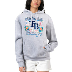 Tampa Bay Rays G-III 4Her by Carl Banks Women's Flowers Graphic Pullover Hoodie - MLB Hoodies