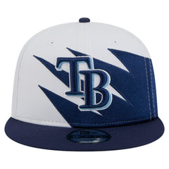 Tampa Bay Rays New Era Jagged 9FIFTY Snapback Hat - MLB Hats