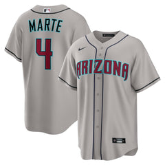 Ketel Marte Arizona Diamondbacks Nike Road Replica Jersey - MLB Jerseys