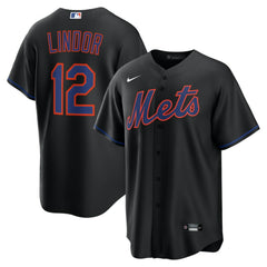 Francisco Lindor New York Mets Nike Alternate Replica Jersey - MLB Jerseys