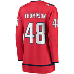 Logan Thompson Washington Capitals Fanatics Women's Home Breakaway Jersey - NHL Jerseys