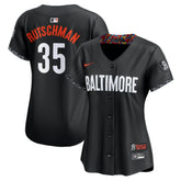 Adley Rutschman Baltimore Orioles Nike Women's City Connect Limited Jersey – Black - MLB Jerseys