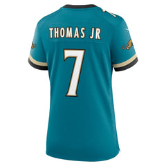 Jacksonville Jaguars Brian Thomas Jr. Women's Prowler Throwback Game Jersey | NFL Hot
