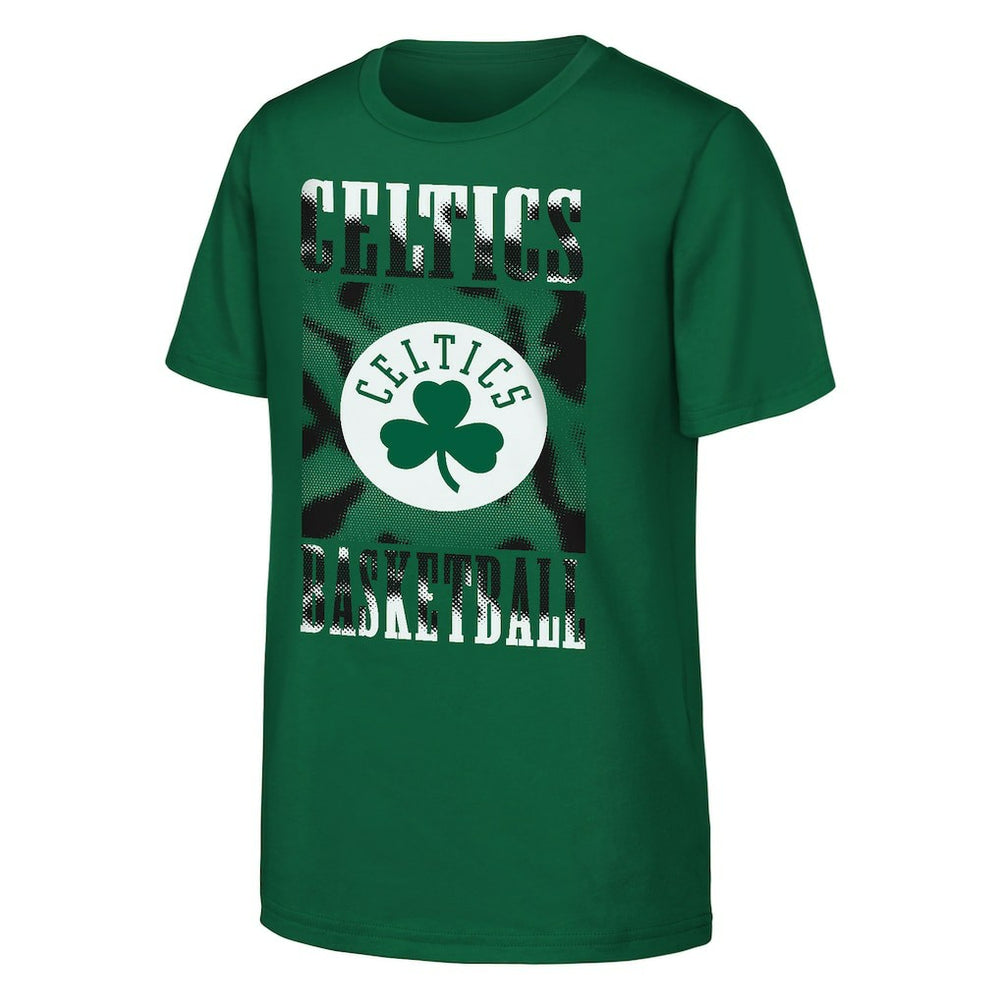 Kelly Green Boston Celtics Youth Garage Hero T-Shirt | NBA