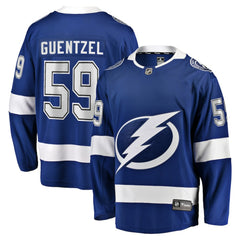 Jake Guentzel Tampa Bay Lightning Fanatics Home Premier Breakaway Player Jersey - NHL Jerseys