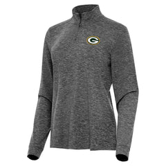 Green Bay Packers Antigua Women's Mentor Quarter-Zip Jacket | NFL Outlet