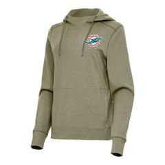 Miami Dolphins Antigua Women's Justice Pullover Hoodie | NFL US