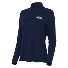 Denver Broncos Antigua Women's Intent Quarter-Zip Sweatshirt | NFL Sale