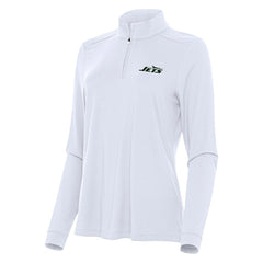 New York Jets Antigua Women's Intent Quarter-Zip Sweatshirt | NFL Sale