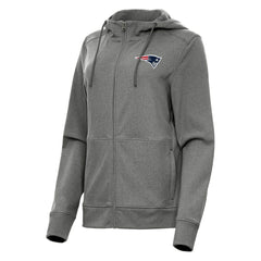 New England Patriots Antigua Women's Seeker Full-Zip Hoodie Jacket | NFL Hot