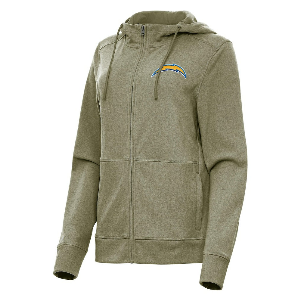 Los Angeles Chargers Antigua Women's Seeker Full-Zip Hoodie Jacket | NFL Near me