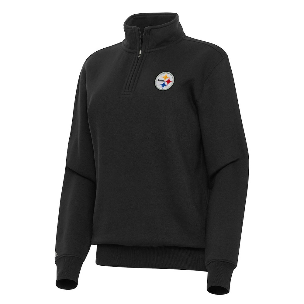 Pittsburgh Steelers Antigua Women's Victory Quarter-Zip Top | NFL Near me