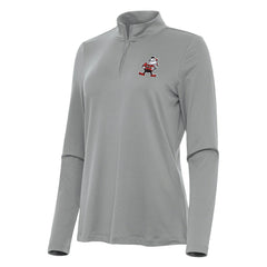 Cleveland Browns Antigua Women's Reprocess Quarter-Zip Top | NFL On sale