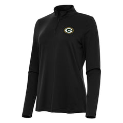 Green Bay Packers Antigua Women's Reprocess Quarter-Zip Top | NFL Discount