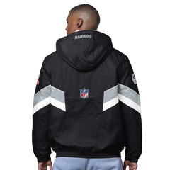 Las Vegas Raiders OVO x Starter Sideline Full-Snap Puffer Jacket | NFL New