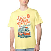Detroit Tigers Margaritaville Bus Waves Graphic T-Shirt - MLB T-shirts