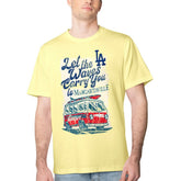 Los Angeles Dodgers Margaritaville Bus Waves Graphic T-Shirt - MLB T-shirts