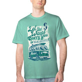 Seattle Mariners Margaritaville Bus Waves Graphic T-Shirt - MLB T-shirts