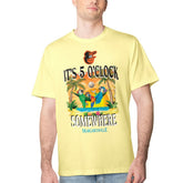 Baltimore Orioles Margaritaville Five O'Clock Graphic T-Shirt - MLB T-shirts