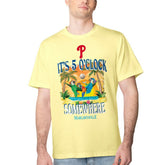 Philadelphia Phillies Margaritaville Five O'Clock Graphic T-Shirt - MLB T-shirts