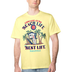 Chicago Cubs Margaritaville Beach Hut Graphic T-Shirt - MLB T-shirts
