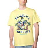 Los Angeles Dodgers Margaritaville Beach Hut Graphic T-Shirt - MLB T-shirts