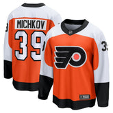 Matvei Michkov Philadelphia Flyers Fanatics Home Premier Breakaway Player Jersey - NHL Jerseys