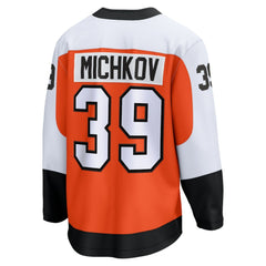 Matvei Michkov Philadelphia Flyers Fanatics Home Premier Breakaway Player Jersey - NHL Jerseys