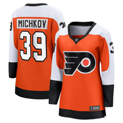 Matvei Michkov Philadelphia Flyers Fanatics Women's Home Breakaway Jersey - NHL Jerseys