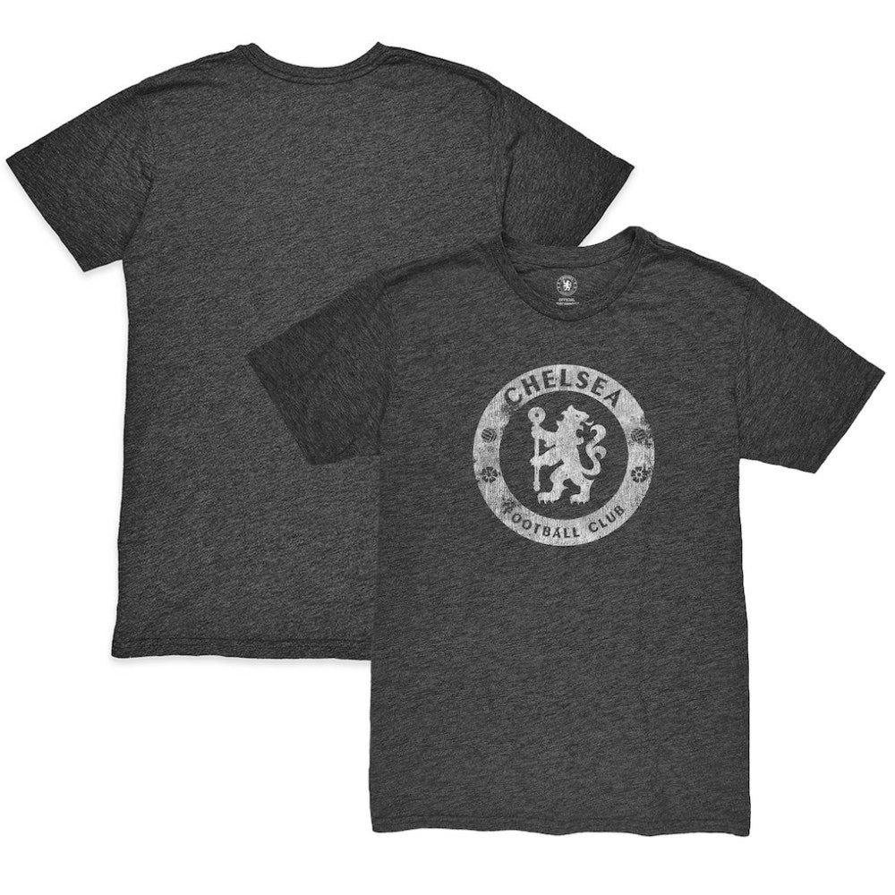 Chelsea 1863FC Mono Badge Vintage Tri-Blend T-Shirt