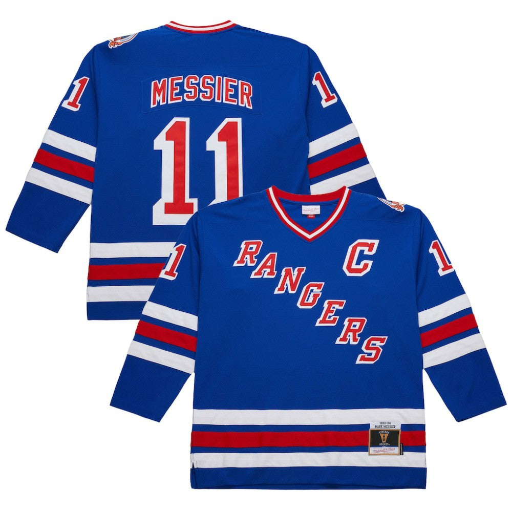 Mark Messier New York Rangers 1993-94 Power Play Jersey - NHL Jerseys