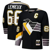 Mario Lemieux Pittsburgh Penguins 1996-97 Power Play Jersey - NHL Jerseys