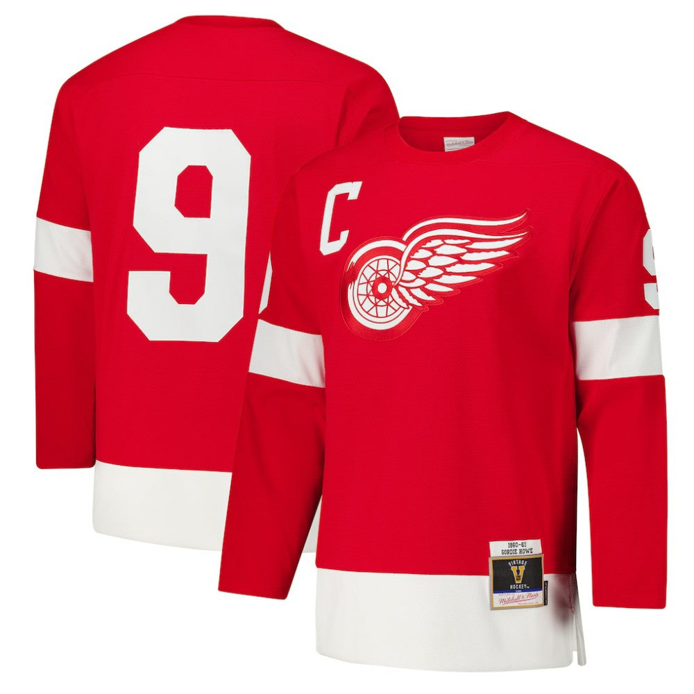 Gordie Howe Detroit Red Wings 1960-61 Power Play Jersey - NHL Jerseys
