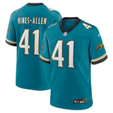 Jacksonville Jaguars Josh Hines-Allen Prowler Throwback Player Game Jersey | NFL Online