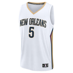 Association - White Edition Dejounte Murray New Orleans Pelicans Youth Fast Break Replica Player Jersey | NBA