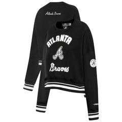 Atlanta Braves Pro Standard Women's Pearl Cropped Pullover Sweatshirt
- MLB Pullover