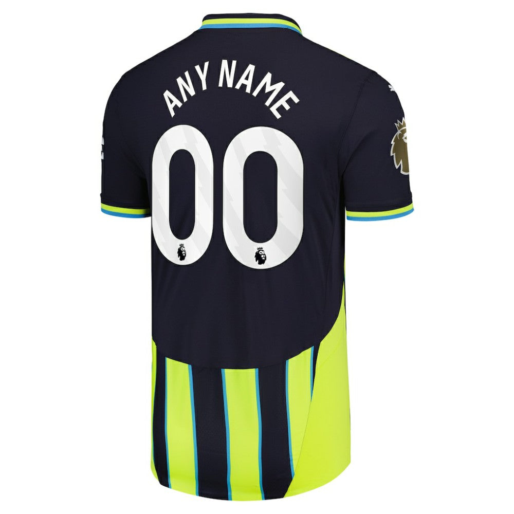 Manchester City 2024/25 Away Custom Jersey Discount - Navy