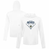 Milwaukee Brewers Levelwear Anthem Home Field Pullover Hoodie - MLB Hoodies