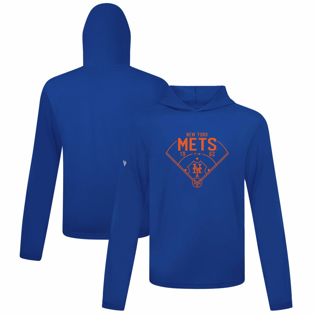 New York Mets Levelwear Anthem Home Field Pullover Hoodie - MLB Hoodies