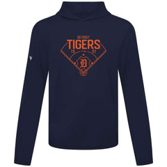Detroit Tigers Levelwear Anthem Home Field Pullover Hoodie - MLB Hoodies