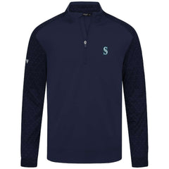 Seattle Mariners Levelwear Aztec Insignia 2.0 Quarter-Zip Pullover Top - MLB Pullover