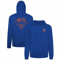 New York Mets Levelwear Podium Primary Pullover Hoodie - MLB Hoodies