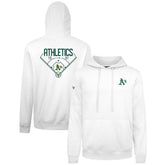 Athletics Levelwear Podium Primary Pullover Hoodie - MLB Hoodies