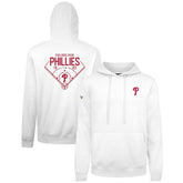 Philadelphia Phillies Levelwear Podium Primary Pullover Hoodie - MLB Hoodies
