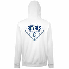 Kansas City Royals Levelwear Podium Primary Pullover Hoodie - MLB Hoodies