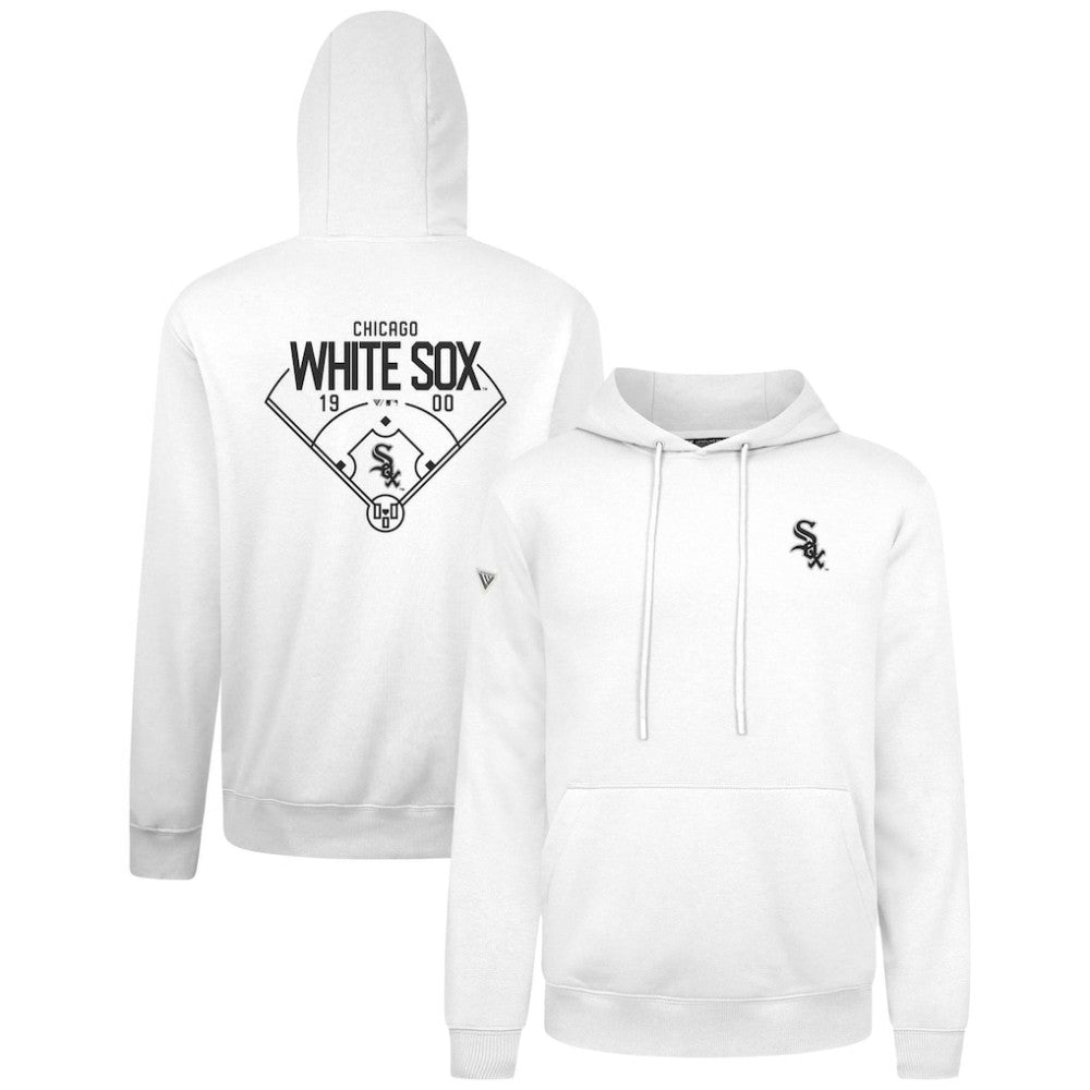Chicago White Sox Levelwear Podium Primary Pullover Hoodie - MLB Hoodies
