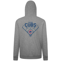Chicago Cubs Levelwear Podium Primary Pullover Hoodie - MLB Hoodies